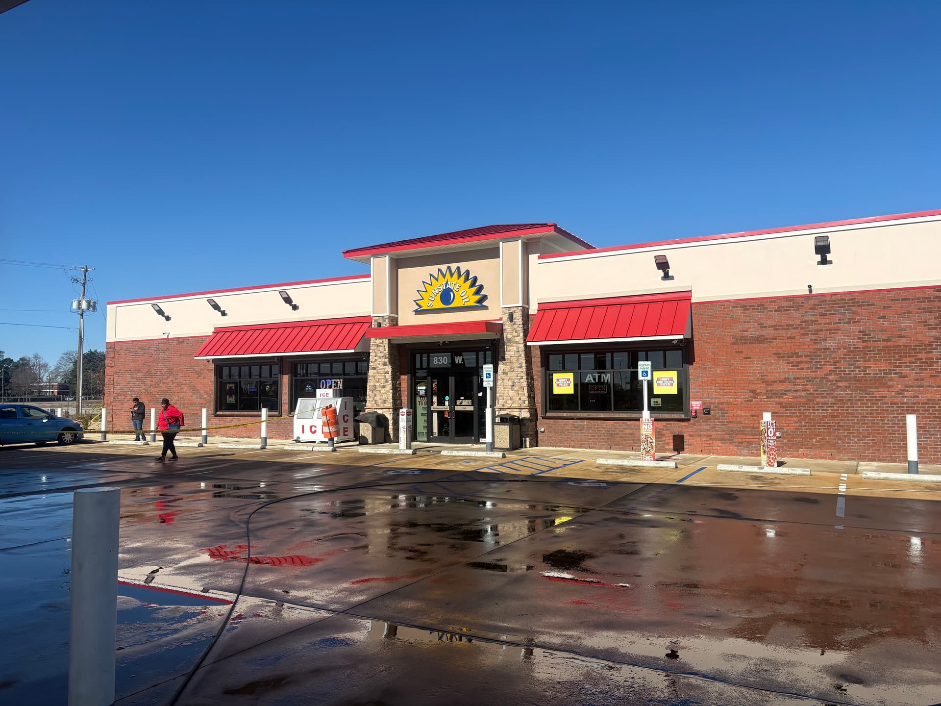 Gas Station Pressure Washing Success image