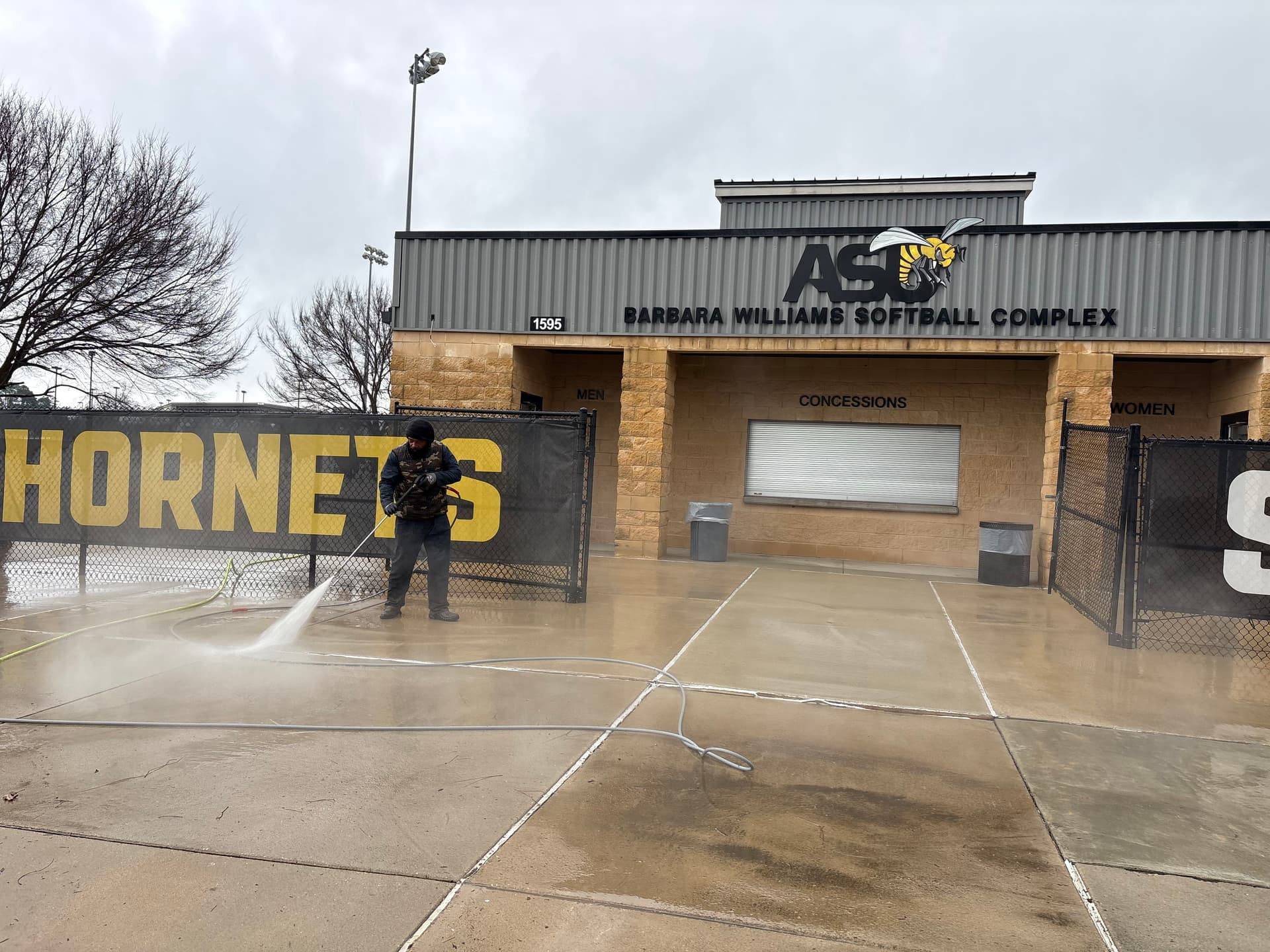 Spotless Game Day Prep at Barbara Williams Softball Complex