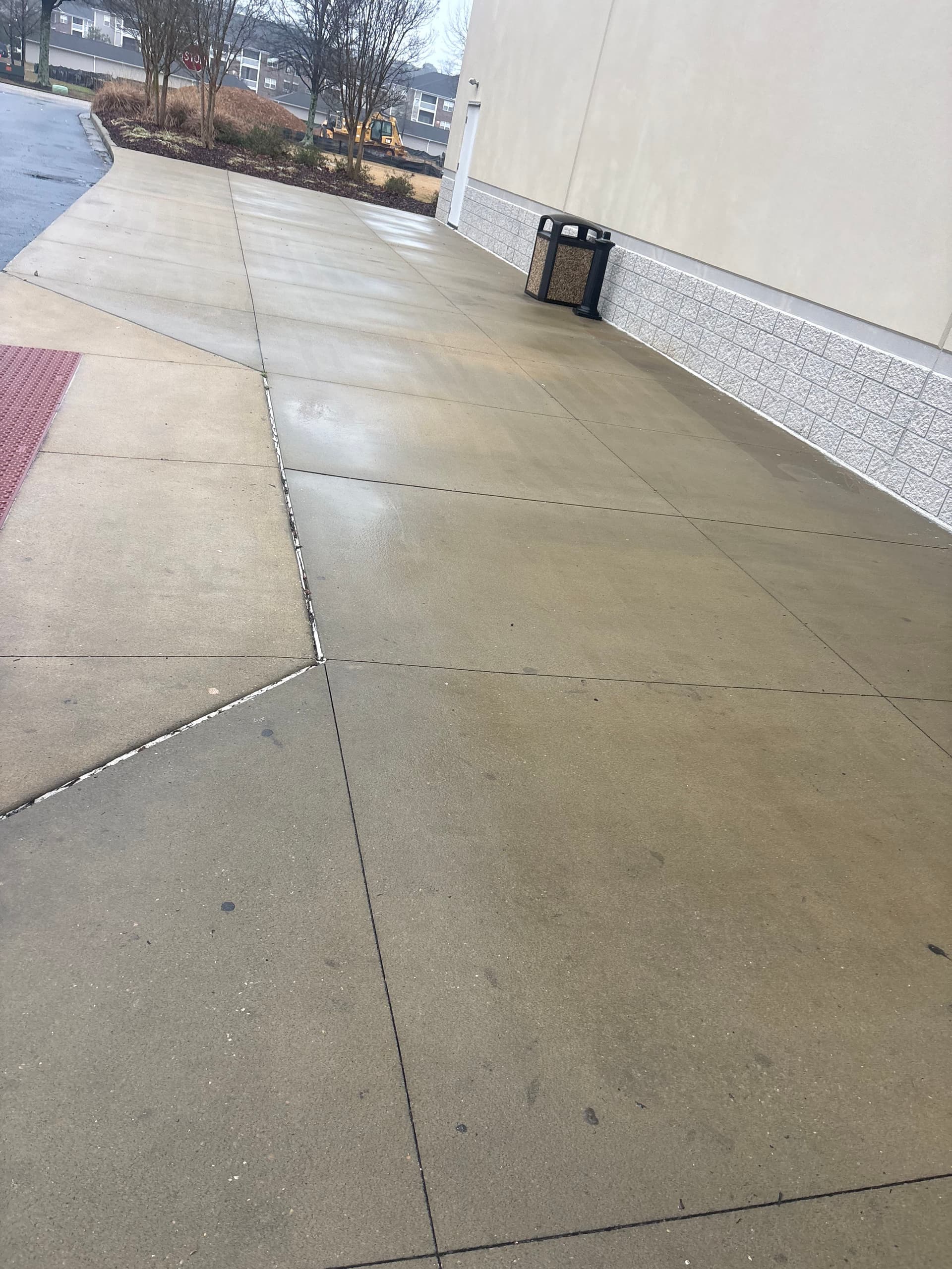 Gallery photos for Brown's Pressure Washing Shines at Local Retail Store: Image #2