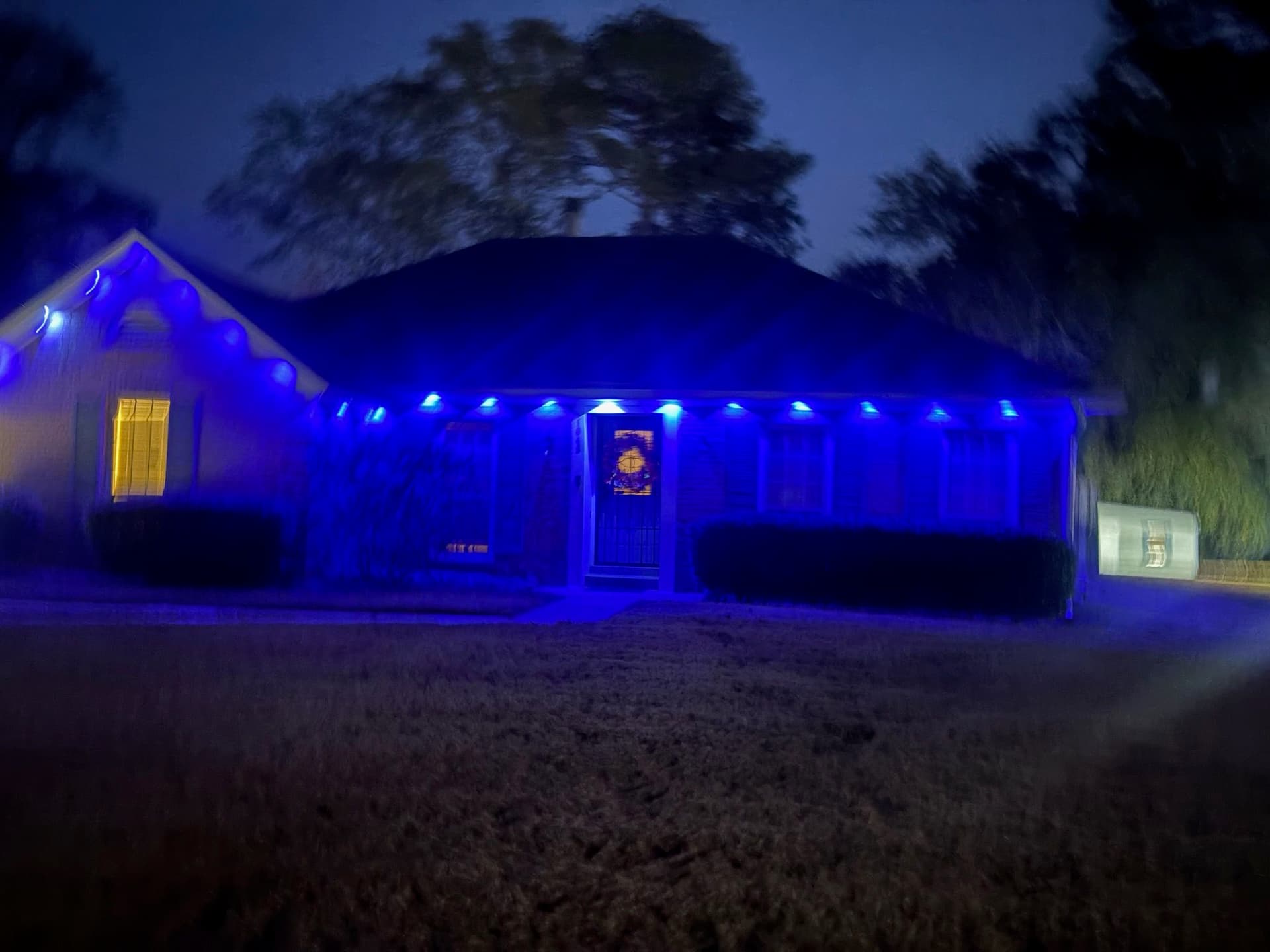 Brighten Up Your Home for the Holidays with Our Stunning Blue Lights
