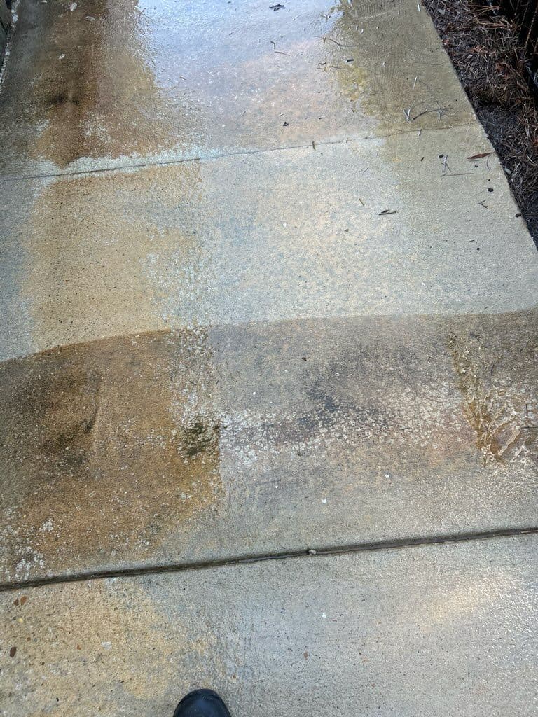 Pool Area Pressure Washing